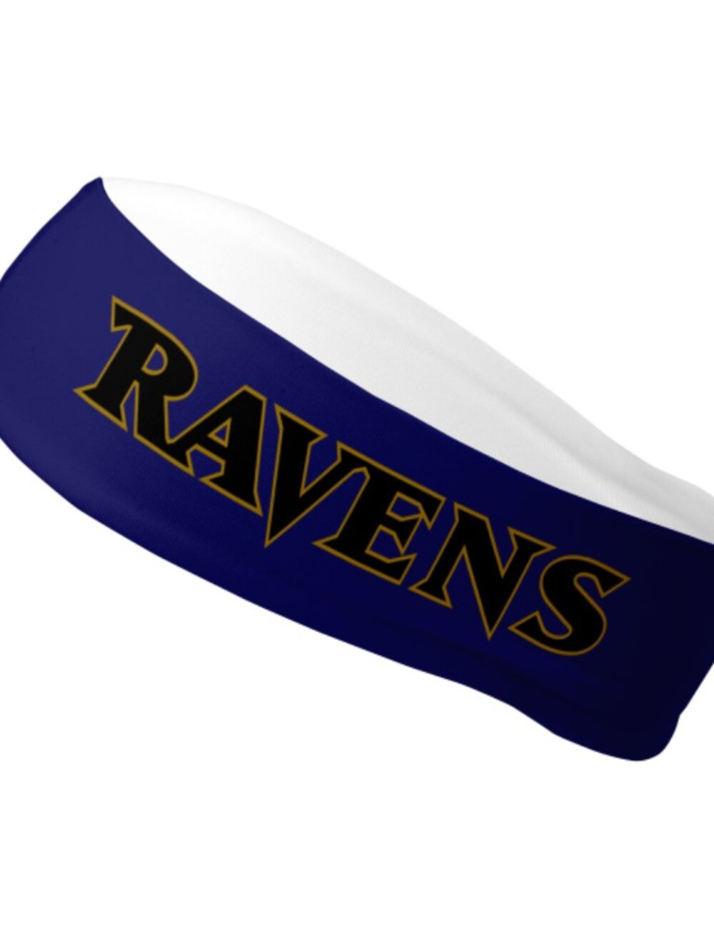 NEW - Reversible Baltimore Ravens Headband